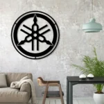 Yamaha Metal Sign Logo Car 1