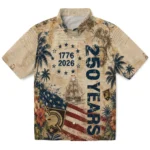 army-black-knights-hawaiian-shirt-custom-america-250-collage-cream-best-selling.webp