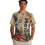 calgary-flames-hawaiian-shirt-personalized-america-250-collage-cream-best-selling.webp