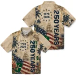 charlotte-49ers-hawaiian-shirt-personalized-america-250-collage-cream-best-selling.webp