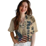 charlotte-hornets-hawaiian-shirt-customized-america-250-collage-cream-best-selling.webp