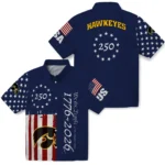iowa-hawkeyes-hawaiian-shirt-customized-america-250-stars-blue-best-selling.webp