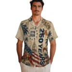 minnesota-golden-gophers-hawaiian-shirt-custom-america-250-collage-cream-best-selling.webp