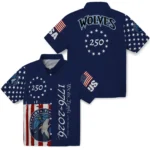 minnesota-timberwolves-hawaiian-shirt-customized-america-250-stars-blue-best-selling.webp