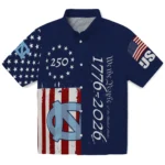 north-carolina-tar-heels-hawaiian-shirt-customized-america-250-stars-blue-best-selling.webp