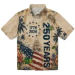 north-dakota-state-bison-hawaiian-shirt-customized-america-250-collage-cream-best-selling.webp