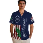 north-texas-mean-green-hawaiian-shirt-personalized-america-250-stars-blue-best-selling.webp