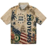 oakland-athletics-hawaiian-shirt-custom-america-250-collage-cream-best-selling.webp