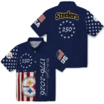 pittsburgh-steelers-hawaiian-shirt-personalized-america-250-stars-blue-best-selling.webp