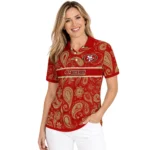 san-francisco-49ers-polo-shirt-personalized-paisley-band-red-best-selling.webp