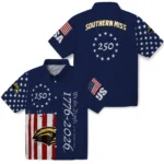 southern-miss-golden-eagles-hawaiian-shirt-custom-america-250-stars-blue-best-selling.webp