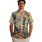 toledo-rockets-hawaiian-shirt-customized-america-250-collage-cream-best-selling.webp