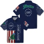 tulane-green-wave-hawaiian-shirt-custom-america-250-stars-blue-best-selling.webp