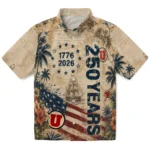 utah-utes-hawaiian-shirt-customized-america-250-collage-cream-best-selling.webp