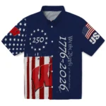 wisconsin-badgers-hawaiian-shirt-custom-america-250-stars-blue-best-selling.webp